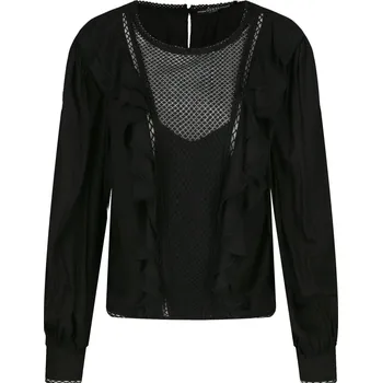 GUESS JEANS Halenka DAFNE | Barva:černý | Velikost:XS