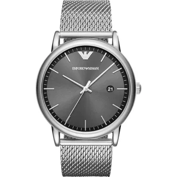 Hodinky Emporio Armani Hodinky LUIGI | Barva:stříbrný | Velikost:OS