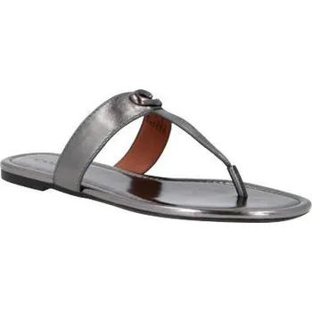 Dámské pantofle Coach Žabky Jessie | Barva:gunmetal | Velikost:36