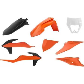 POLISPORT kompletní plasty KTM EXC/EXC-F 20, barva OEM KTM EXC 360 rok 2020