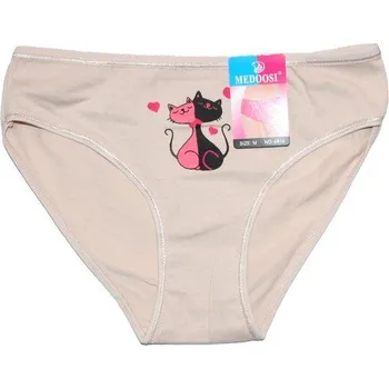 Dámské kalhoty Dámské kalhotky do boků DVĚ KOČIČKY tělové 6616