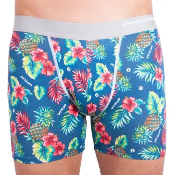 Boxerky Pánské boxerky 69SLAM fit bamboo leilani L MPBLEI-BB - ananas ibišek Možnost vrácení zboží ZDARMA do 120 dnů!