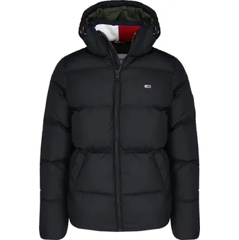 Tommy Jeans Bunda ESSENTIAL | Barva:černý | Velikost:XXL