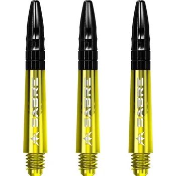 Příslušenství pro šipky Mission Násadky Sabre - short - yellow