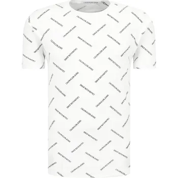 CALVIN KLEIN JEANS Tričko INSTITUTIONAL | Barva:bílý | Velikost:XL