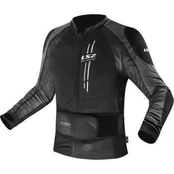 Motocyklový chránič LS2 X-ARMOR MAN JACKET BLACK SILVER XL-2XL