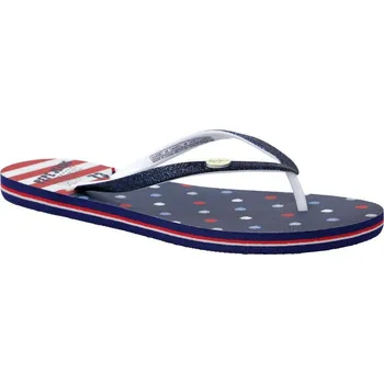 Dámská obuv Pepe Jeans London Žabky RAKE | Barva:tmavě modrá | Velikost:36