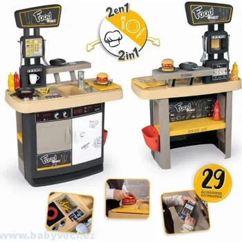 Hračka Restaurace a kuchyňka 2v1