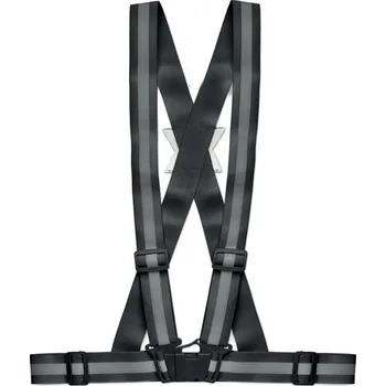 Chytré hodinky Reflexní pás na tělo Allvisible, černá