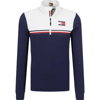 Pánská mikina Tommy Hilfiger Mikina GLOBAL TOMMY X ROSSIGNOL | Barva:tmavě modrá | Velikost:XXL
