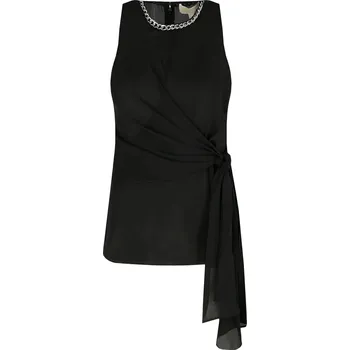 Dámská móda Michael Kors Hedvábná halenka | Barva:černý | Velikost:34