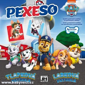 Desková hra Pexeso s krabičkou paw patrol > varianta paw patrol