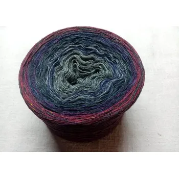 Příze Nová Dobromila merino 3-nitka 1200m (Duhové klubko Nová Dobromila merino)