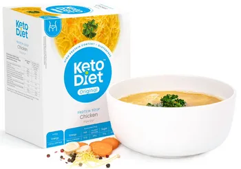 Keto dieta KetoDiet Proteinová polévka s nudlemi 7x 33 g