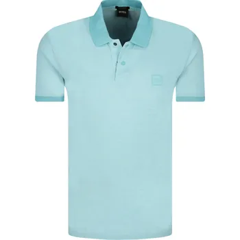 Pánské tričko boss Polokošile Parlay 70 | Barva:tyrkysový | Velikost:L