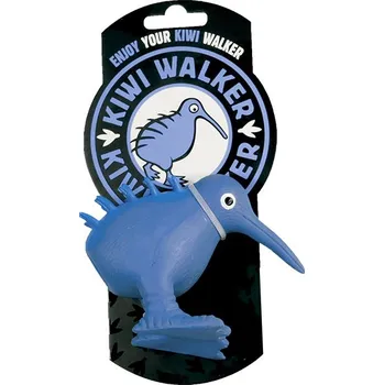 Hračka pro psa Hračka KIWI WALKER latex - Whistle Kiwi modrá (S) 4,5x10,5x8,5cm