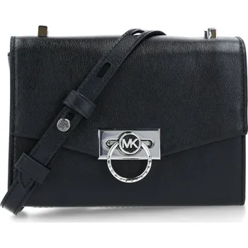 Michael Kors Kůžoná crossbody kabelka HENDRIX | Barva:černý | Velikost:OS