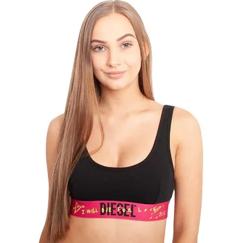 Podprsenka Dámská podprsenka Diesel černá (00S0M0-0WAZC-900) S 00S0M0-0WAZC-900 Možnost vrácení zboží ZDARMA do 120 dnů!