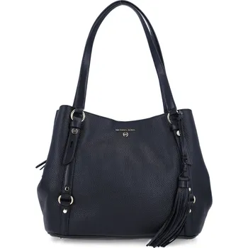 Michael Kors Kůžoná kabelka na rameno CARRIE | Barva:černý | Velikost:OS