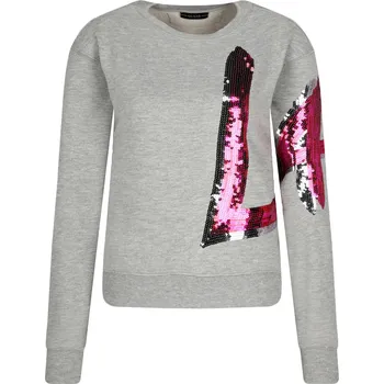 Dámský svetr GUESS JEANS Mikina JENNY | Barva:šedý | Velikost:XS