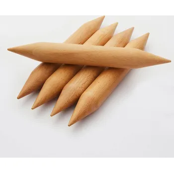 Jehlice KnitPro Jumbo Birch ponožkové jehlice 20cm (KnitPro Jumbo Birch Double Pointed Needles 20cm)