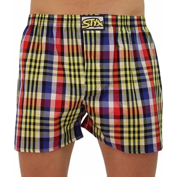 Trenýrky Pánské trenky Styx klasická guma vícebarevné (A833) S Možnost vrácení zboží ZDARMA do 120 dnů!