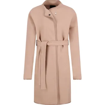 Dámská bunda Pinko Vlněný kabát SOGNARE | Barva:	nude	 | Velikost:38