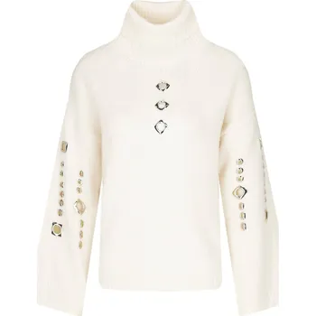 Dámský svetr Pinko Rolák GUYANA | Barva:ekr | Velikost:S