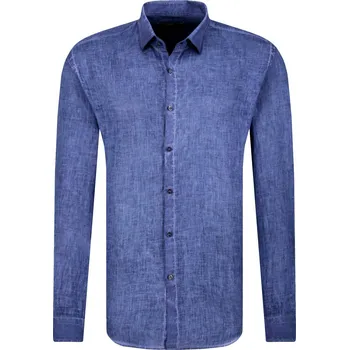 Pánská košile Karl Lagerfeld Košile | Barva:tmavě modrá | Velikost:L