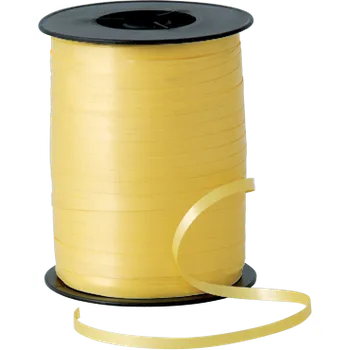 Balónek Qualatex Stuha vázací 2m - žlutá