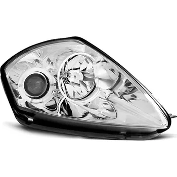 Přední světlomet TUNING-TEC Přední světla Mitsubishi Eclipse, D50 00-05 Angel Eyes - chrom