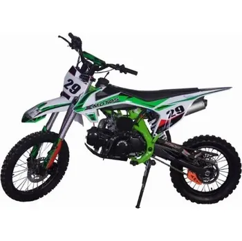 malá motorka Pitbike XB29 125cc 4T el.start zelený