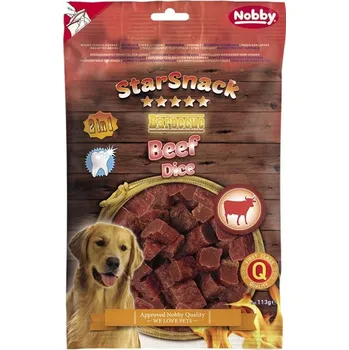 Nobby StarSnack Hovězí kostky pamlsky 113 g