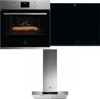 Set domácích spotřebičů ELECTROLUX KOFGH70TX + ELECTROLUX LIR60430 + ELECTROLUX LFT426X