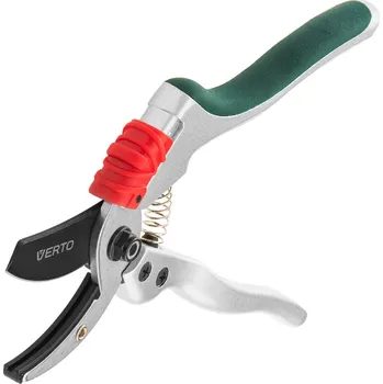 Nůžky na větve VERTO Kovadlinkové zahradní nůžky hliníkové, 195 mm