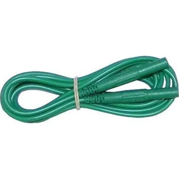 Měřicí kabel IP2013 - měřicí vodič b/b, 2m, zelený