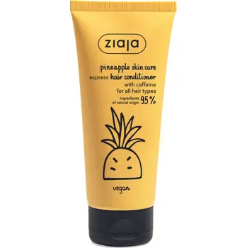 Ziaja ananas - kondicionér na vlasy s kofeinem 100ml kondicionér na vlasy s kofeinem 100ml