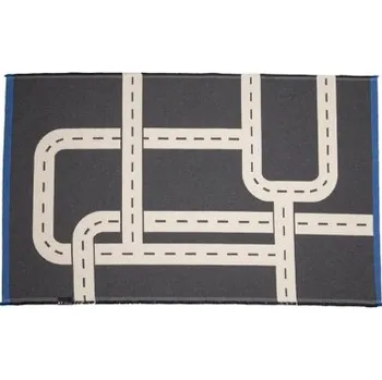 Hrací deka David Fussenegger Goliath koberec s lemem Streets 75 x 120 cm - Charcoal