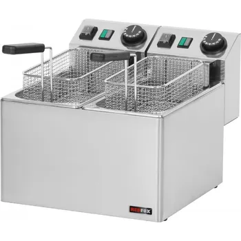 fritéza Fritéza elektrická FE 44 E - 2x 5 l RedFox