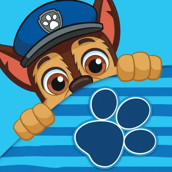 Magický ručník ručníček Tlapková Patrola Chase Paw Patrol 30-30 > varianta ručníček magický modrý Chase