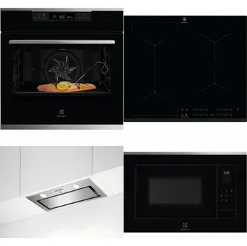 Set domácích spotřebičů ELECTROLUX KOBCS31X + ELECTROLUX EIV634 + ELECTROLUX LFG716X + ELECTROLUX LMS4253TMX