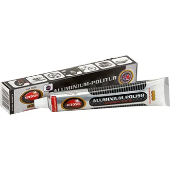 Odmašťovací přípravek na motor Autosol Aluminium Polish pasta na čištění a leštění hliníku 75 ml