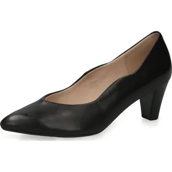 Dámská móda Dámská kožená lodička 9-9-22400-20-022 Caprice černá Barva: black nappa, Velikost: 39