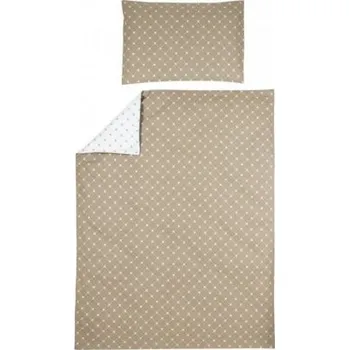 Povlečení Meyco povlečení 100 x 135 cm - Louis taupe