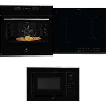 Set domácích spotřebičů ELECTROLUX KOBCS31X + ELECTROLUX EIV634 + ELECTROLUX LMS4253TMX