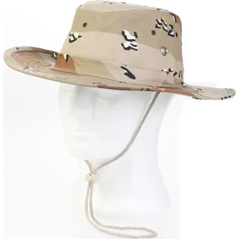 Klobouk Klobouk australský - Desert 6 (Army, maskáčové vojenské klobouky typu tzv. australský. Na ochranu proti slunci, dešti ... Klobouk je prošitý ( přesto však tvarovatelné ) krempy. )