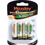 Prémiové nabíjecí baterie AA – balení 4 kusy | Deminas