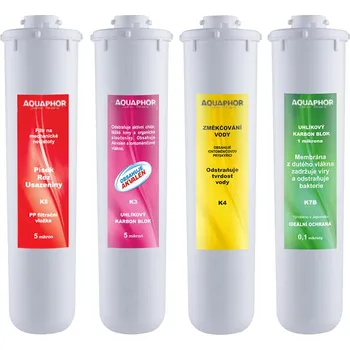 vodní filtr Sada filtračních vložek pro filtr Aquaphor Crystal Kvadro HB