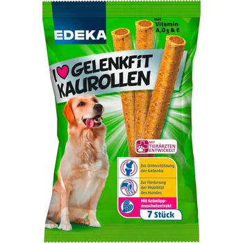 Pamlsek pro psa Edeka I love žvýkací rolky pro zdravé klouby 7 ks, 175 g