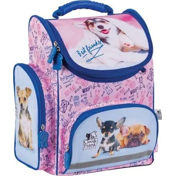 Školní batoh ŠKOLNÍ ERGONOMICKÝ BATOH - AKTOVKA CLEO A FRANK PEJSCI > varianta 01-077